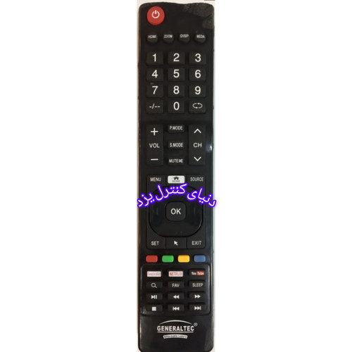 کنترل جایگزین تلویزیون جنرال تک GENERAL TEC کیفیت عالی