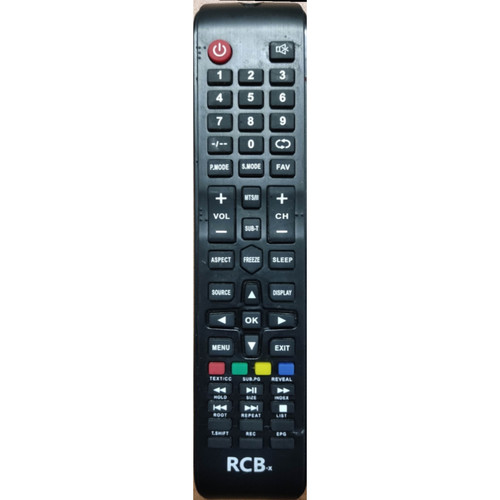 کنترل جایگزین تلویزیون آر سی بی ایکس RCB-X کیفیت عالی