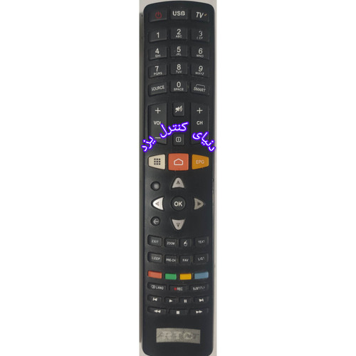 کنترل جایگزین تلویزیون آر تی سی RTC کیفیت عالی