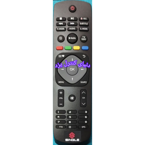 کنترل جایگزین تلویزیون سینگل SINGLE مدل 4322K کیفیت عالی