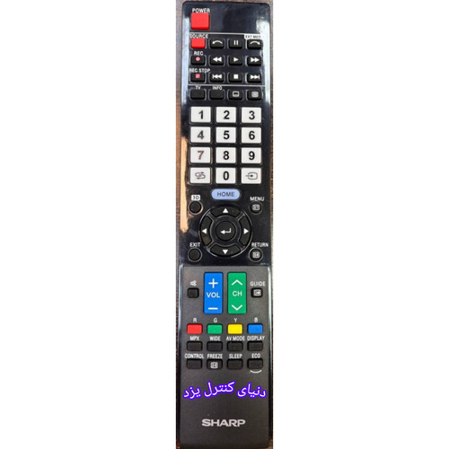 کنترل اصل فابریک تلویزیون شارپ SHARP کیفیت عالی